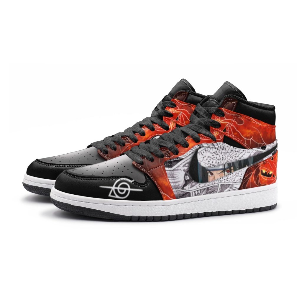 itachi and sasuke uchiha susano naruto jd1 shoes 3 - Anime Shoes UK Store