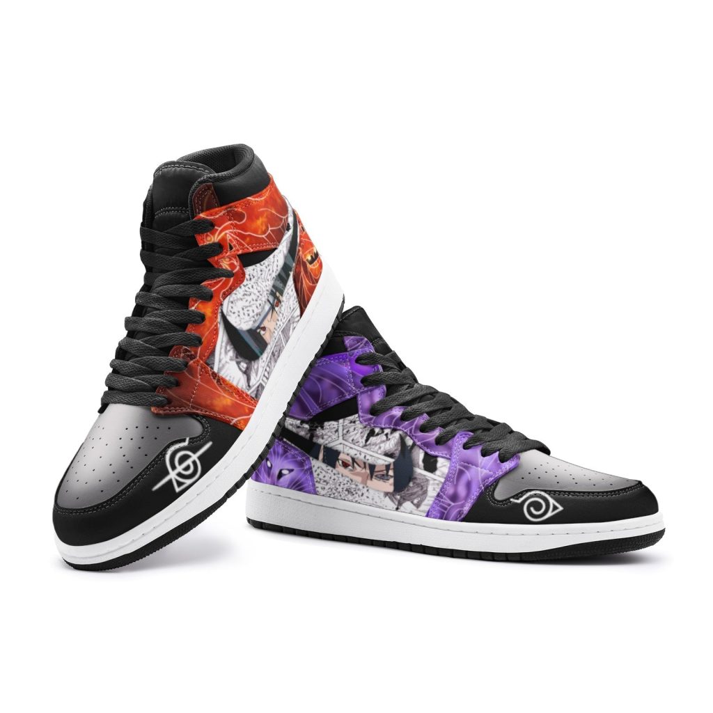 itachi and sasuke uchiha susano naruto jd1 shoes 4 - Anime Shoes UK Store