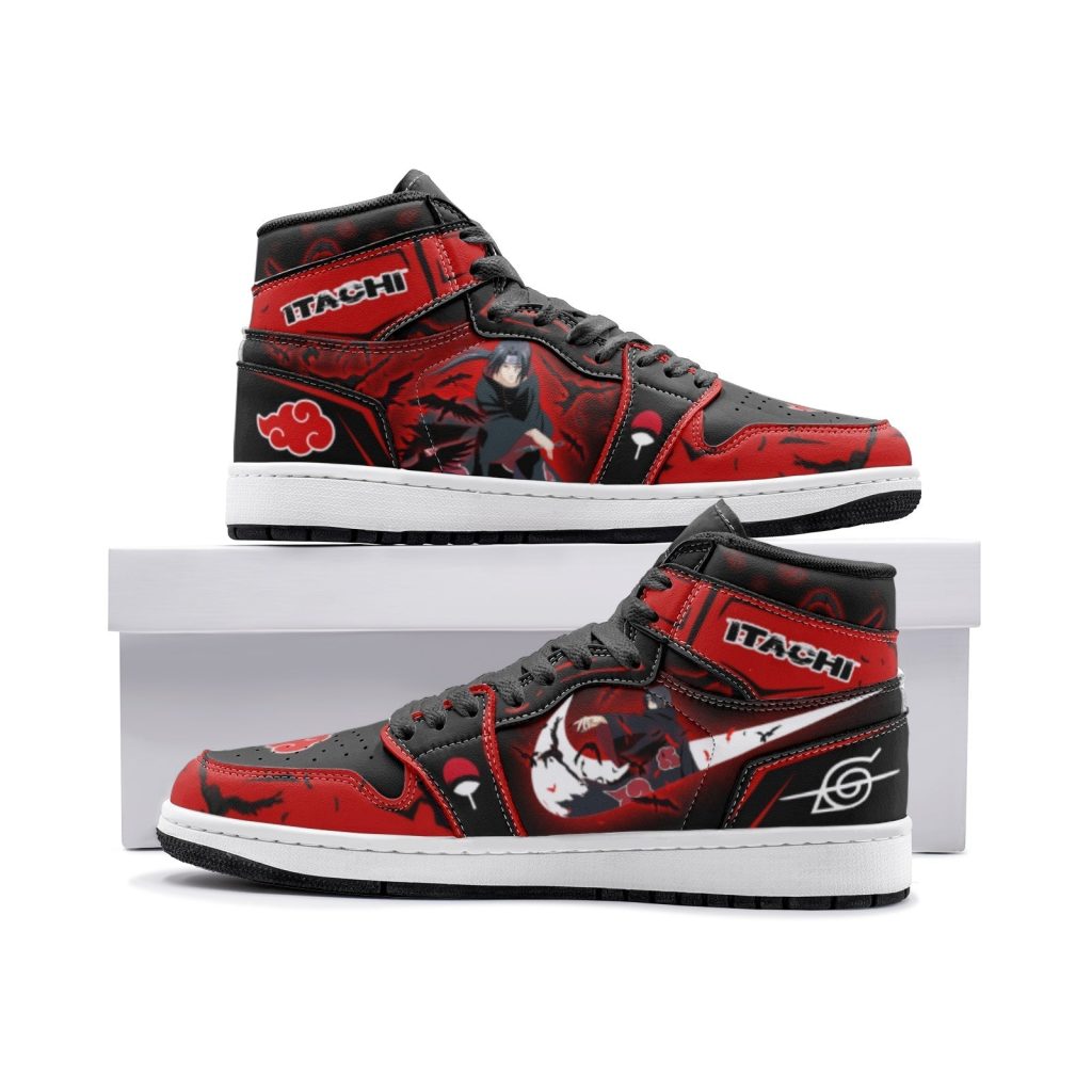 itachi uchiha akatsuki naruto jd1 - Anime Shoes UK Store