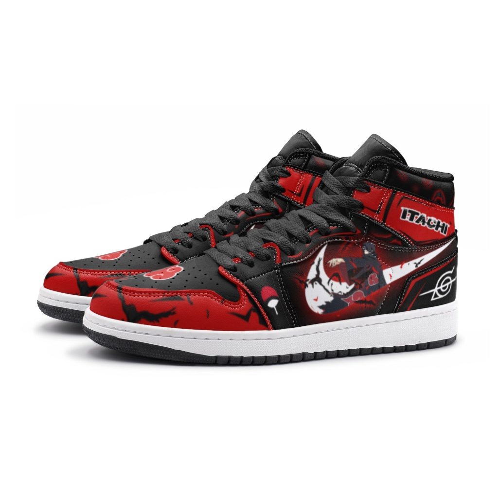 itachi uchiha akatsuki naruto jd1 3 - Anime Shoes UK Store