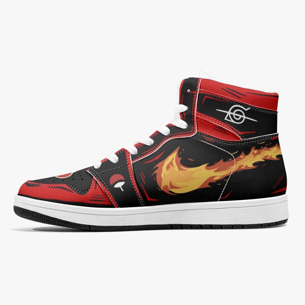 itachi uchiha fireball akatsuki j force shoes 14 - Anime Shoes UK Store