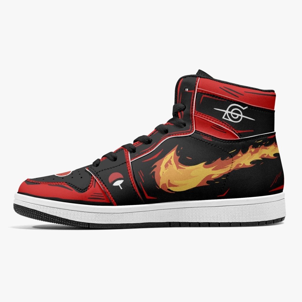 itachi uchiha fireball akatsuki j force shoes 21 - Anime Shoes UK Store