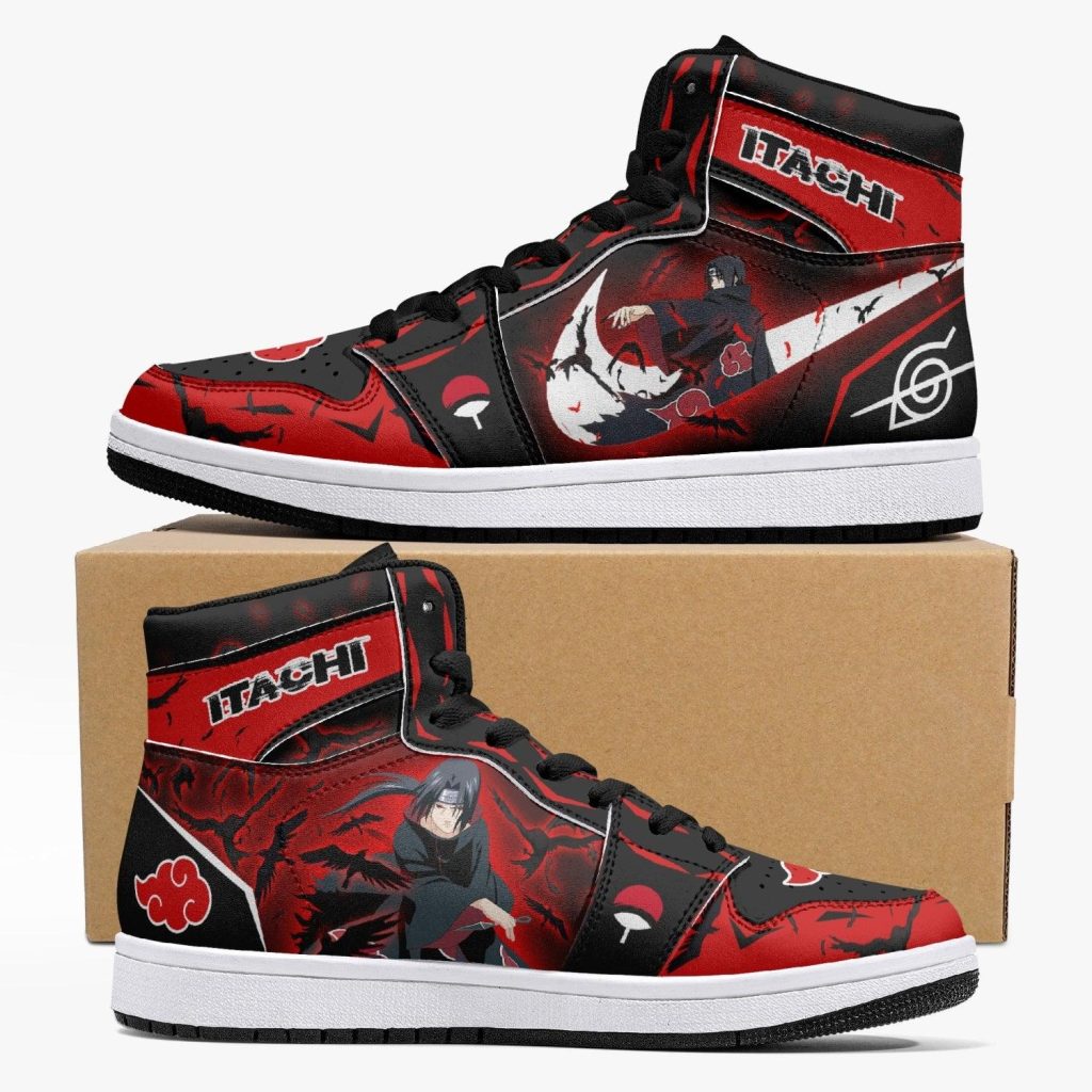 itachi uchiha naruto j force shoes 3549b9e5 8a01 4f4d 85a5 cab12a39c73c - Anime Shoes UK Store