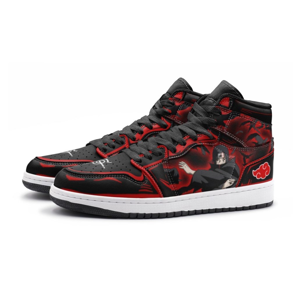 itachi uchiha naruto jd1 shoes 3 - Anime Shoes UK Store