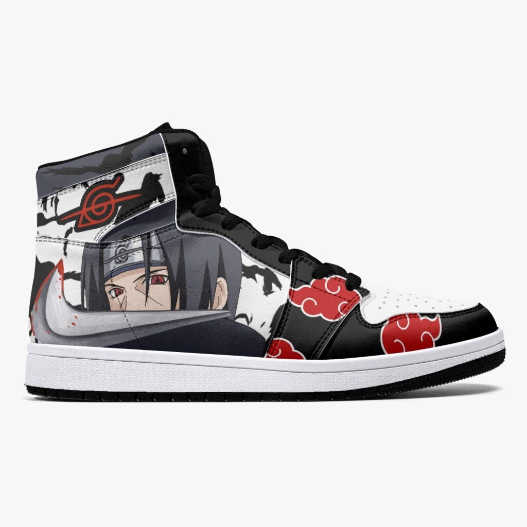 itachi uchiha v2 naruto j force shoes 2 - Anime Shoes UK Store