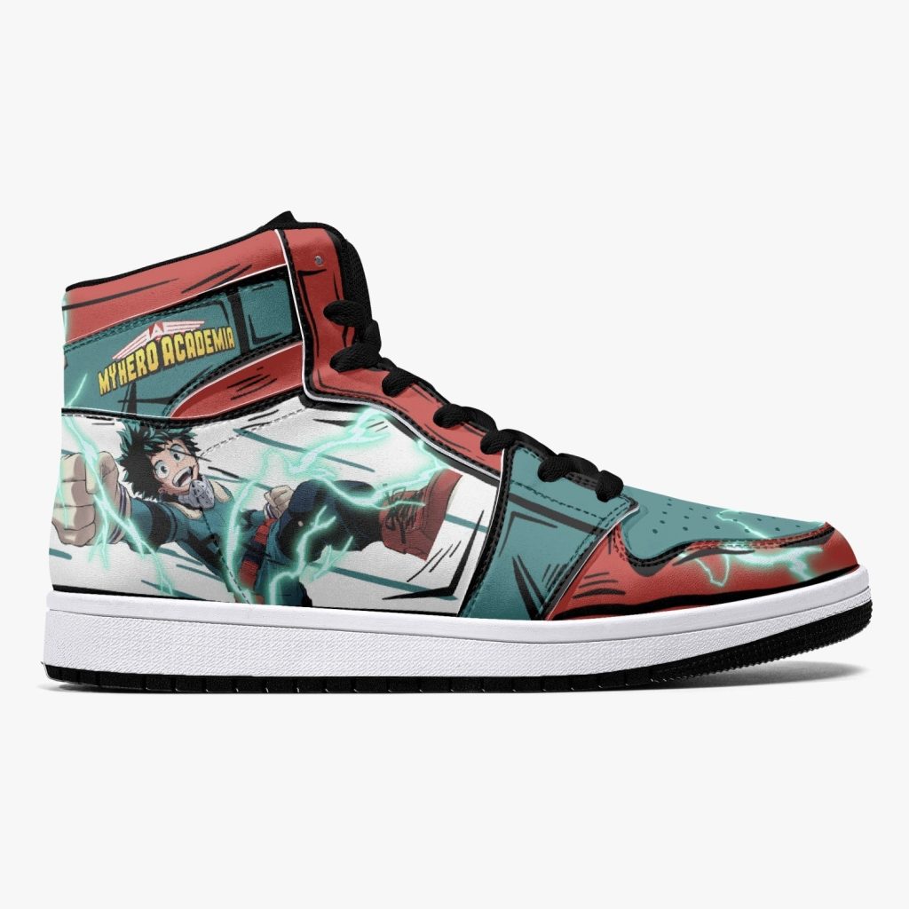 izuku midoriya deku my hero academia j force shoes 2 - Anime Shoes UK Store