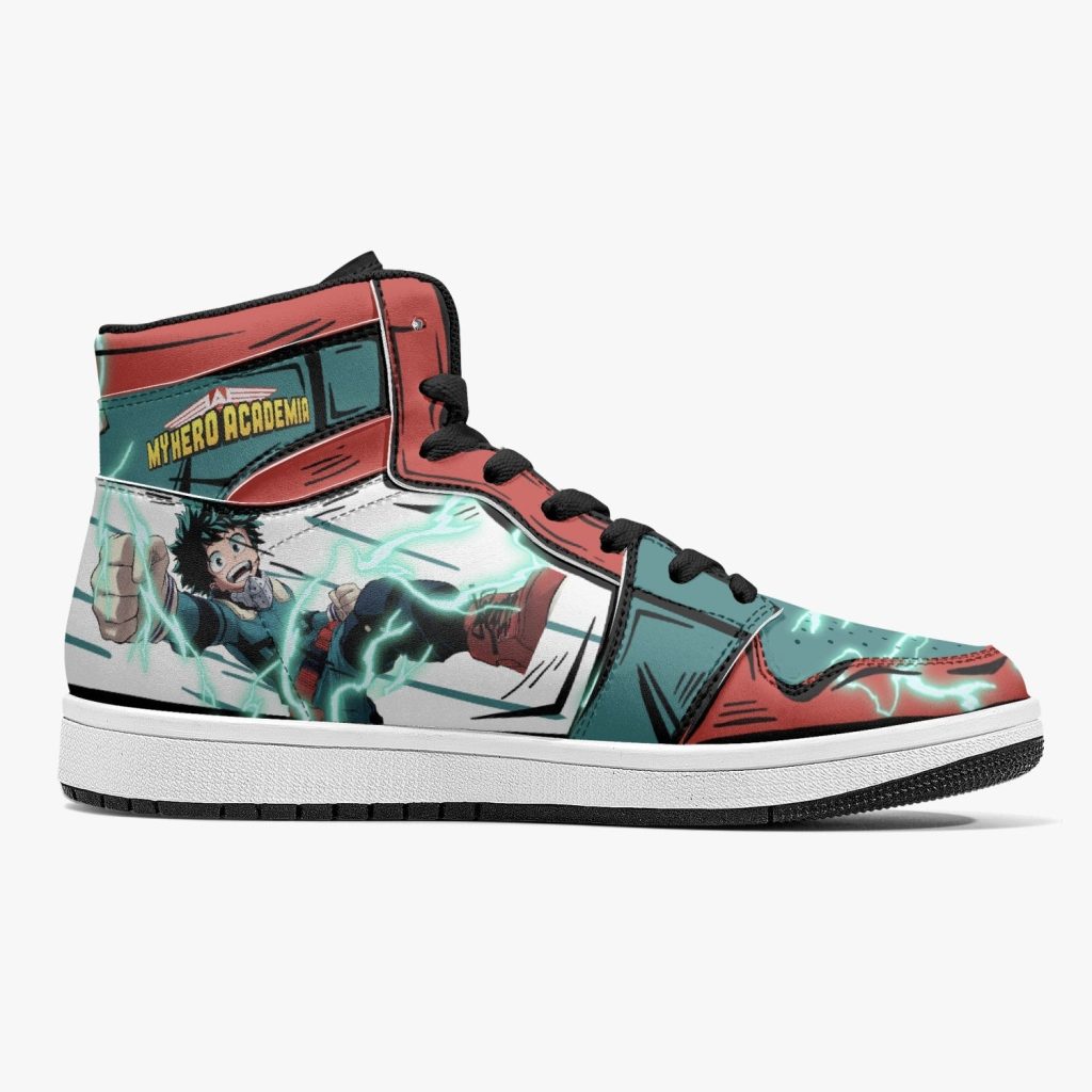izuku midoriya deku my hero academia j force shoes 22 - Anime Shoes UK Store