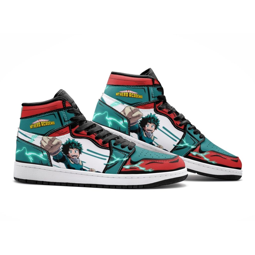 izuku midoriya deku my hero academia jd1 shoes 2 - Anime Shoes UK Store