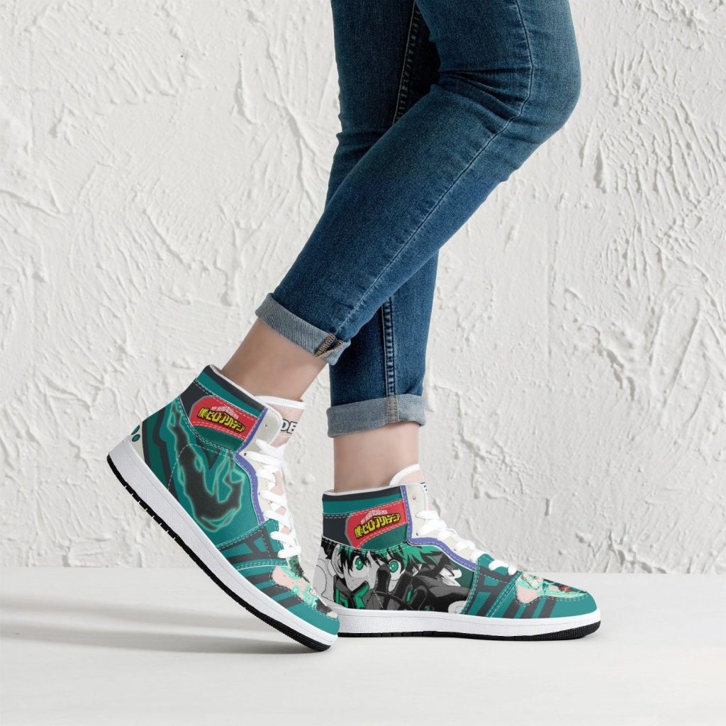 izuku midoriya my hero academia j force shoes 13 - Anime Shoes UK Store