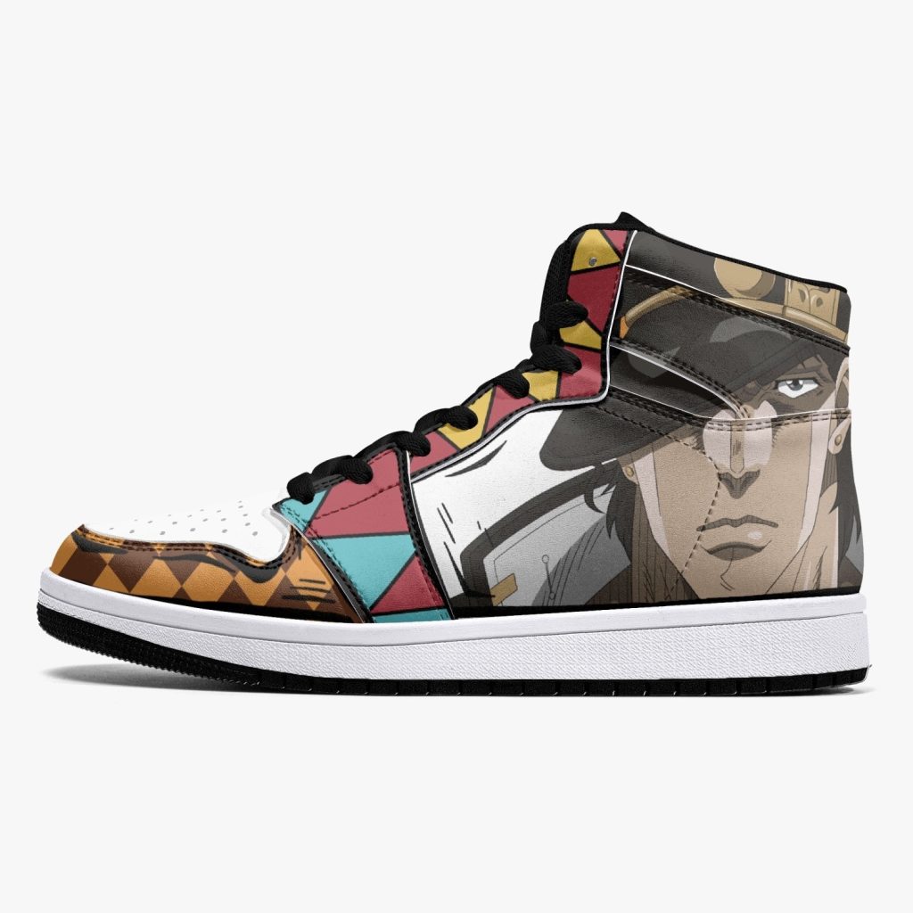 jotaro kujo jojos bizarre adventure j force shoes 16 - Anime Shoes UK Store