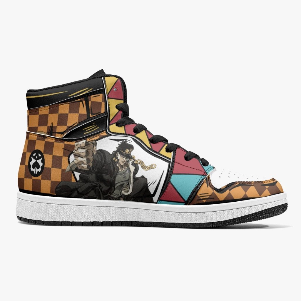 jotaro kujo jojos bizarre adventure j force shoes 18 - Anime Shoes UK Store