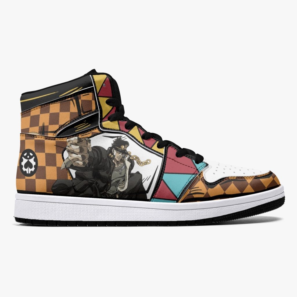 jotaro kujo jojos bizarre adventure j force shoes 2 - Anime Shoes UK Store