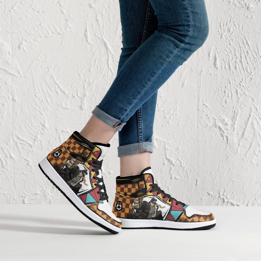 jotaro kujo jojos bizarre adventure j force shoes 6 - Anime Shoes UK Store