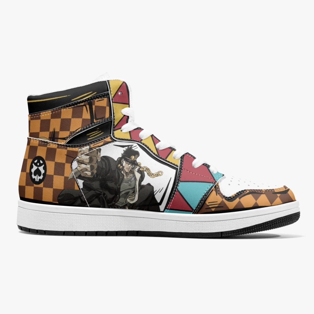 jotaro kujo jojos bizarre adventure j force shoes 8 - Anime Shoes UK Store