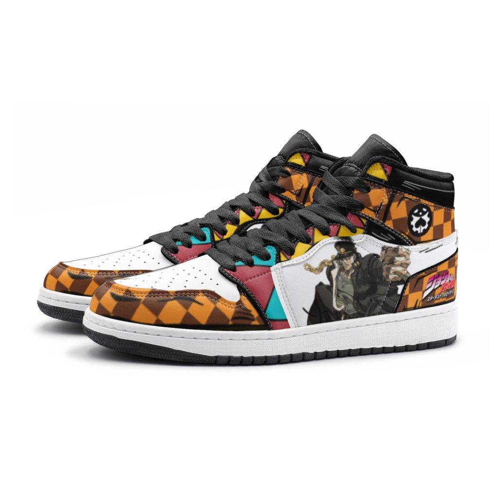 jotaro kujo jojos bizarre adventure jd1 shoes 3 - Anime Shoes UK Store