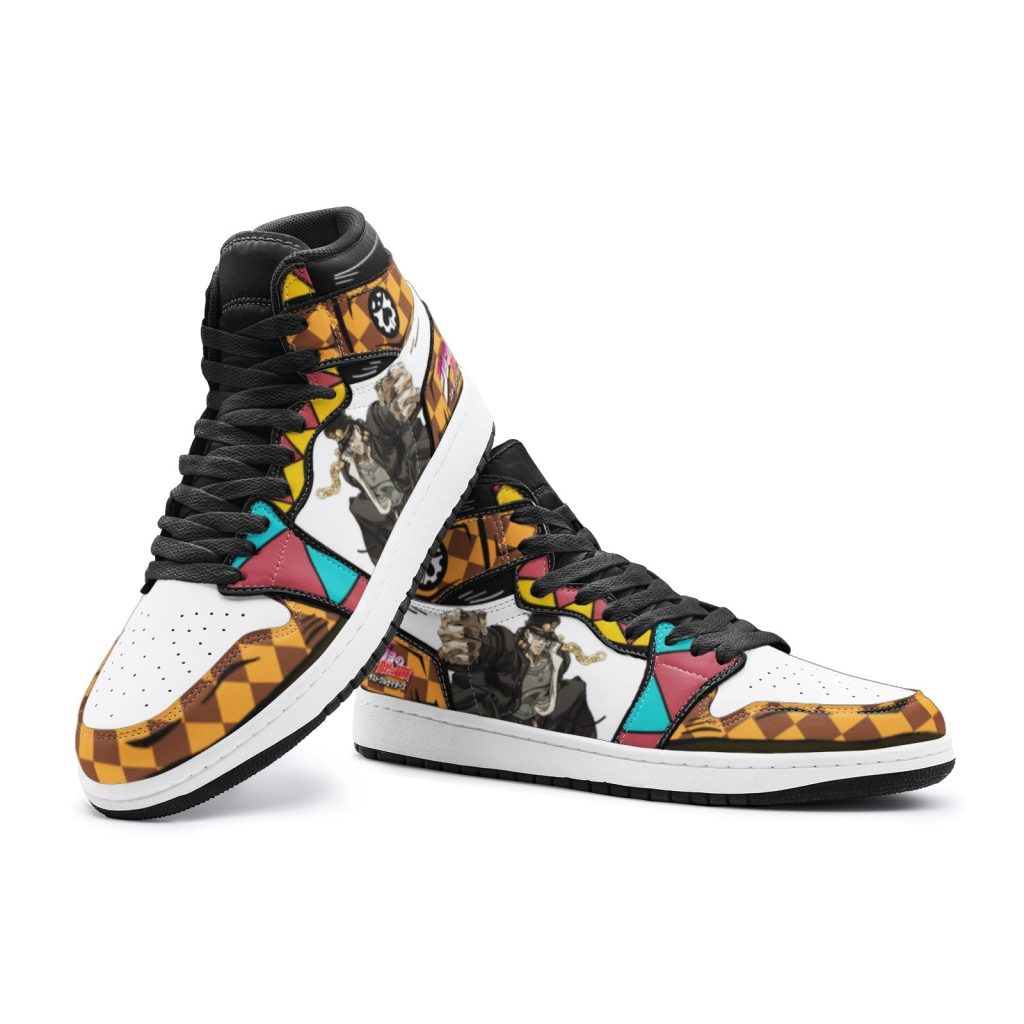 jotaro kujo jojos bizarre adventure jd1 shoes 4 - Anime Shoes UK Store