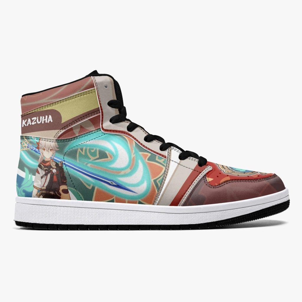 kaedehara kazuha genshin impact j force shoes 2 - Anime Shoes UK Store