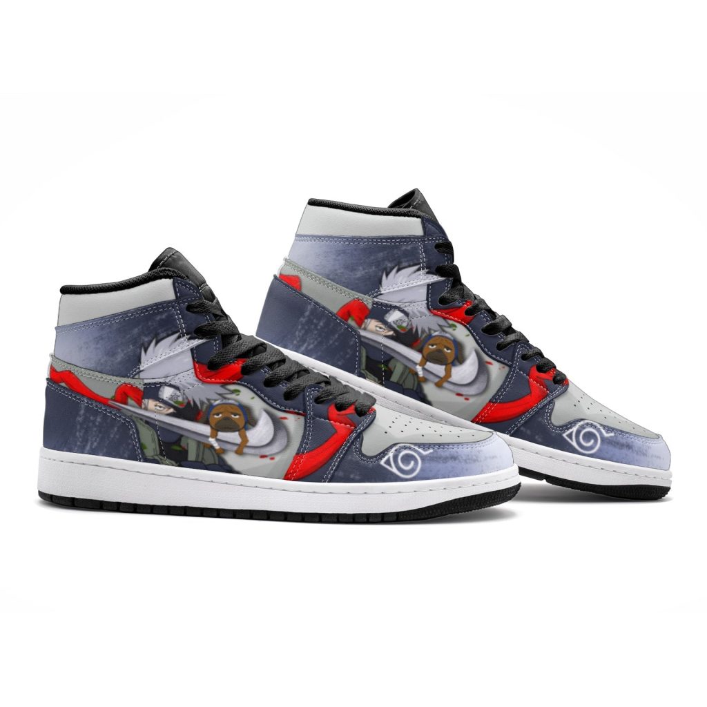 kakashi hatake anbu naruto jd1 shoes 2 - Anime Shoes UK Store