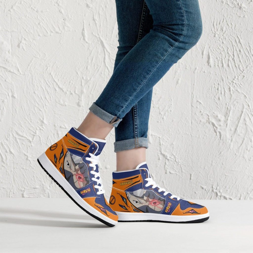 kakashi hatake naruto j force shoes 17 - Anime Shoes UK Store