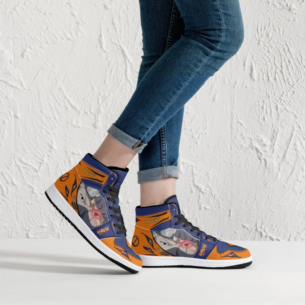 kakashi hatake naruto j force shoes 7 - Anime Shoes UK Store