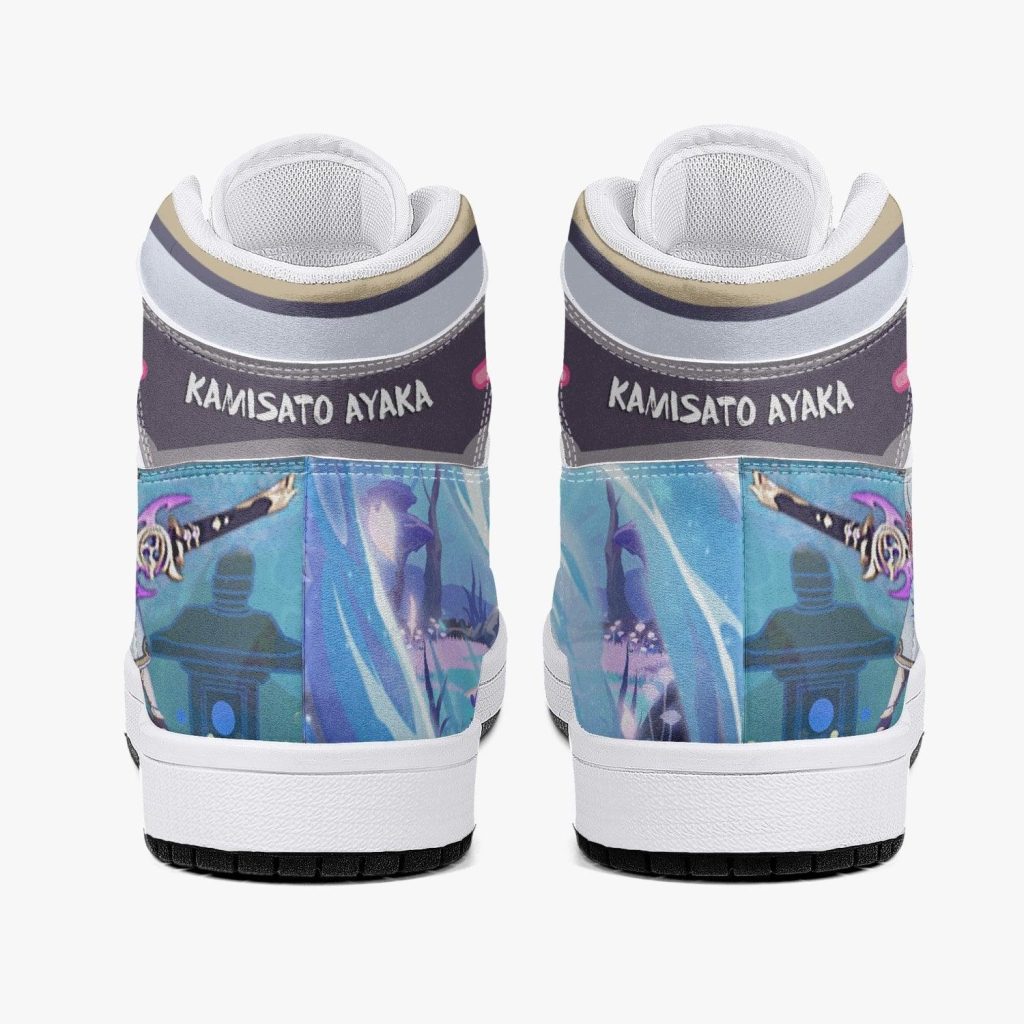 kamisato ayaka genshin impact j force shoes 13 - Anime Shoes UK Store