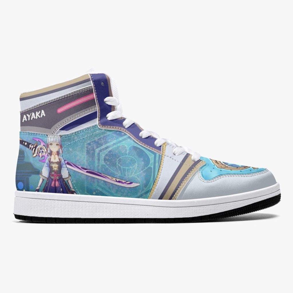kamisato ayaka genshin impact j force shoes 15 - Anime Shoes UK Store
