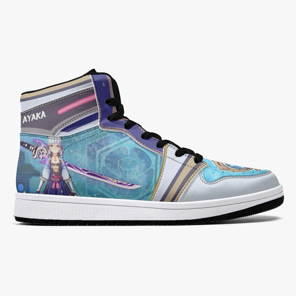 kamisato ayaka genshin impact j force shoes 2 - Anime Shoes UK Store