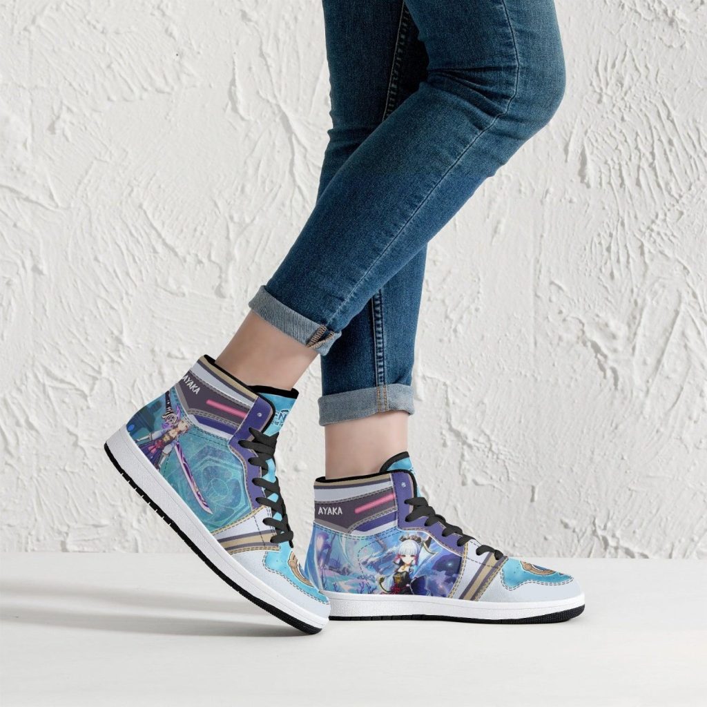 kamisato ayaka genshin impact j force shoes 6 - Anime Shoes UK Store
