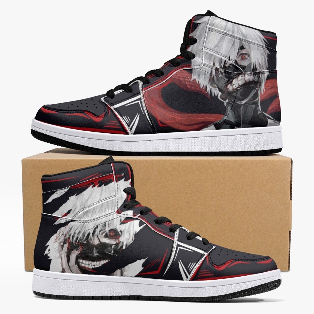 ken kaneki tokyo ghoul j force shoes 92f7e0c6 be0b 43ec 9456 cbb9e87adee6 - Anime Shoes UK Store