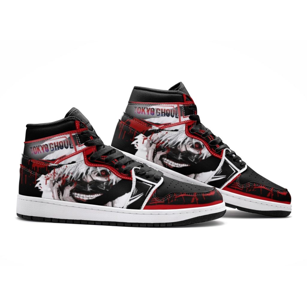 ken kaneki tokyo ghoul jd1 shoes 2 - Anime Shoes UK Store