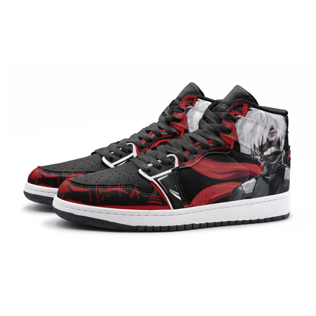 ken kaneki tokyo ghoul jd1 shoes 3 - Anime Shoes UK Store