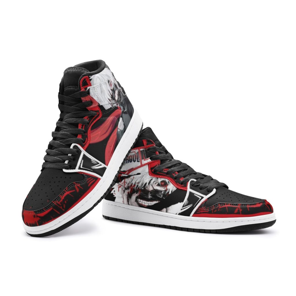 ken kaneki tokyo ghoul jd1 shoes 4 - Anime Shoes UK Store