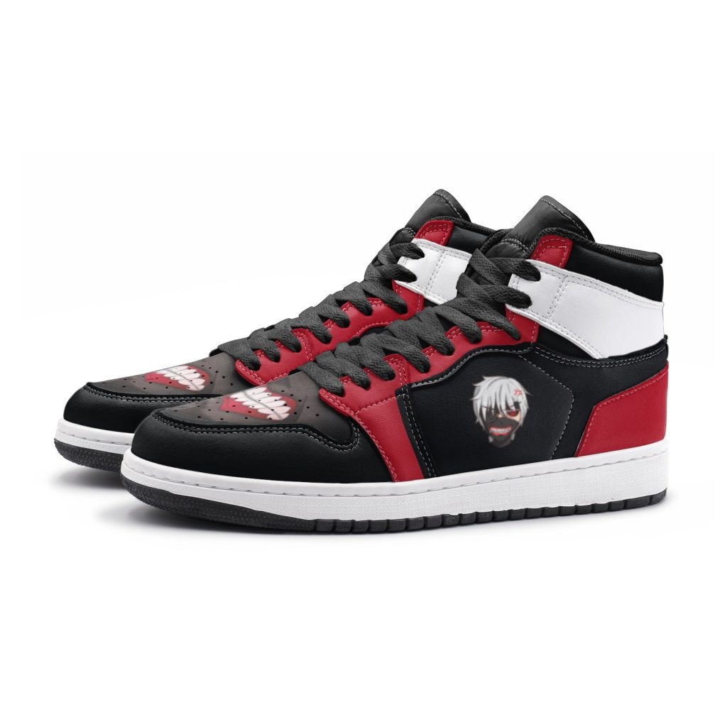 ken kaneki v1 tokyo ghoul jd1 shoes 3 - Anime Shoes UK Store