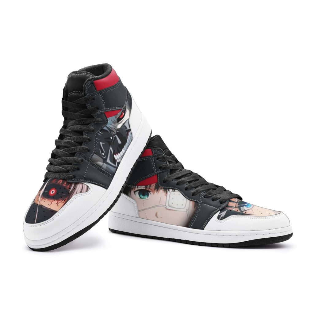 ken kaneki v2 tokyo ghoul jd1 shoes 4 - Anime Shoes UK Store