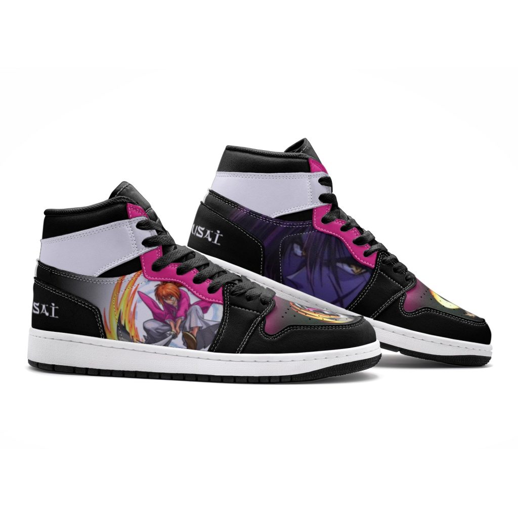 kenshin battousai rurouni kenshin jd1 shoes 2 - Anime Shoes UK Store