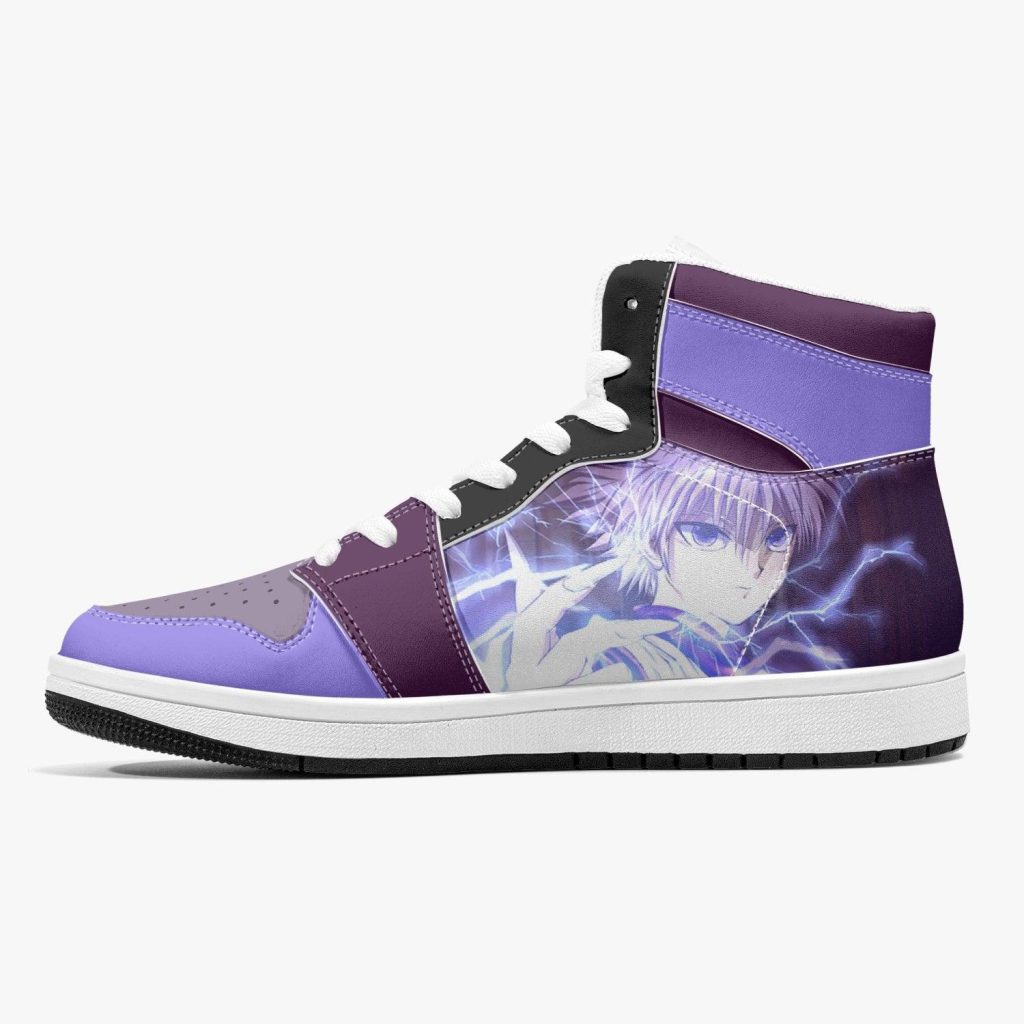 killua lightning palm hunter x hunter j force shoes 10 - Anime Shoes UK Store