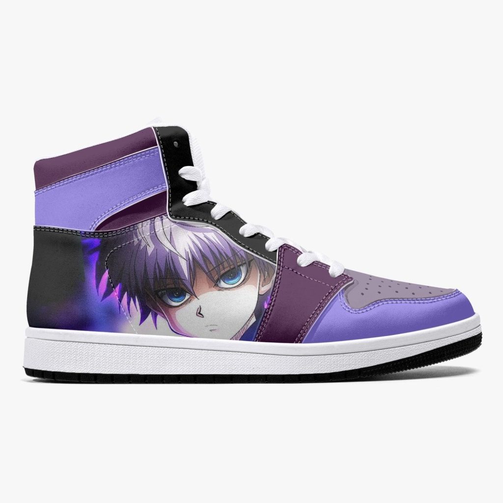killua lightning palm hunter x hunter j force shoes 12 - Anime Shoes UK Store