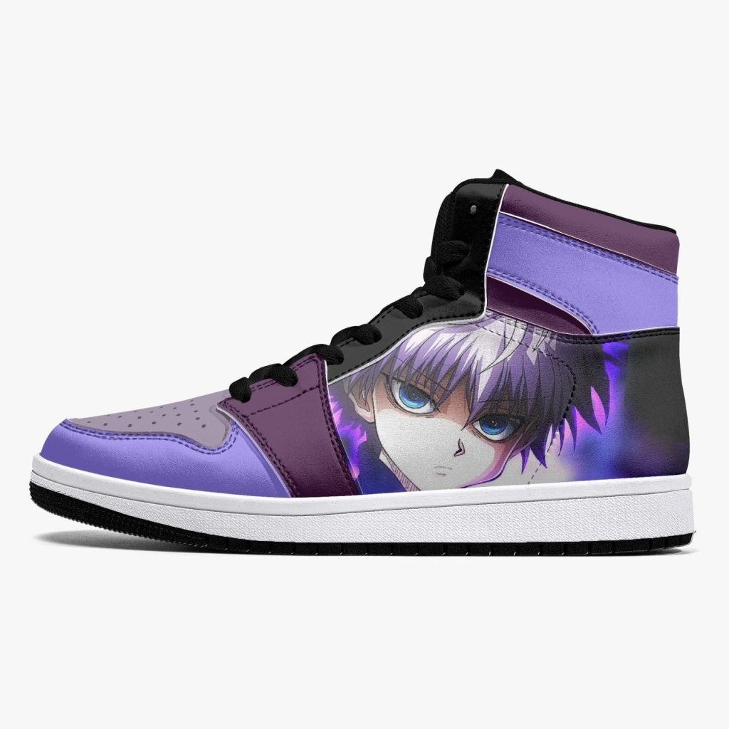 killua lightning palm hunter x hunter j force shoes 19 - Anime Shoes UK Store