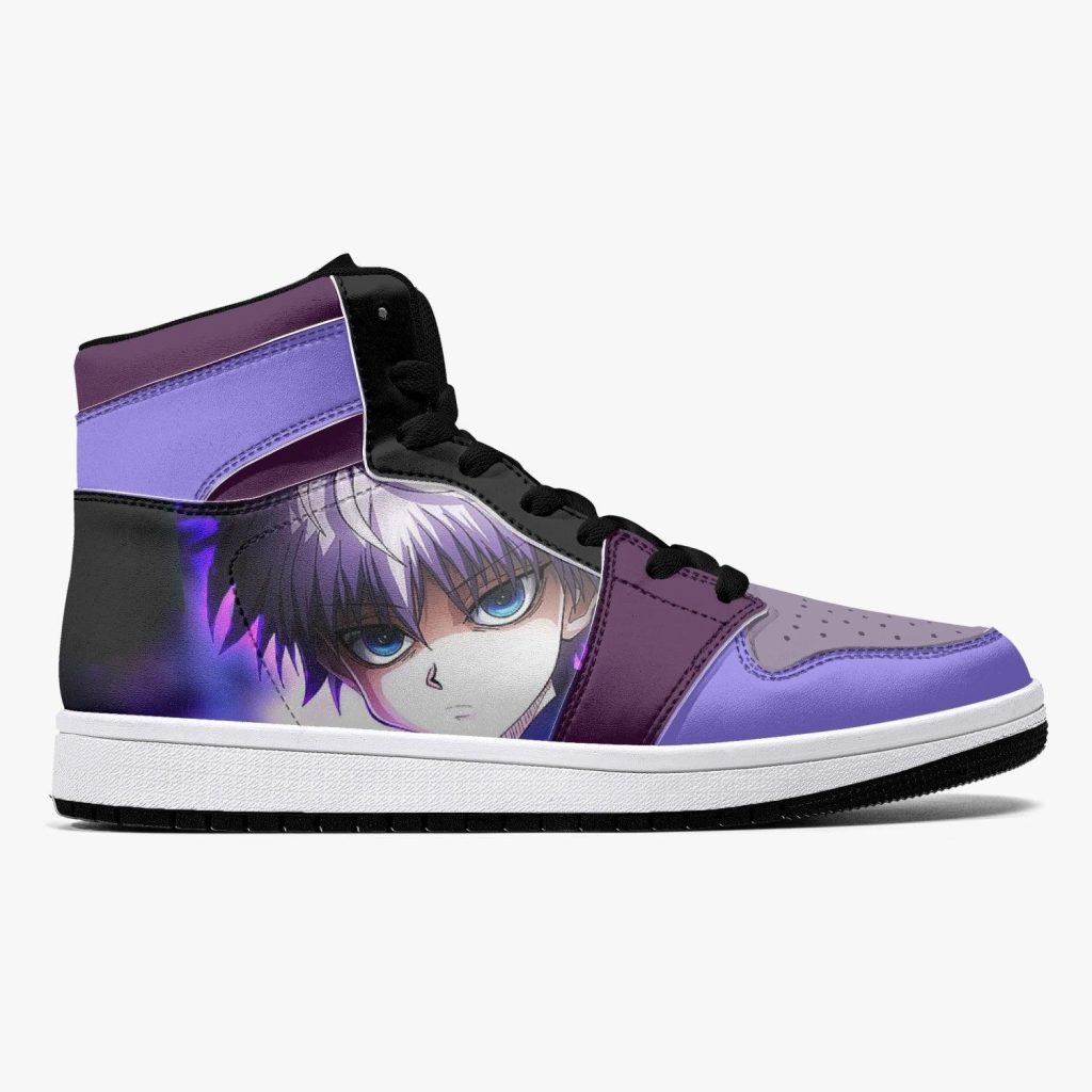 killua lightning palm hunter x hunter j force shoes 2 - Anime Shoes UK Store