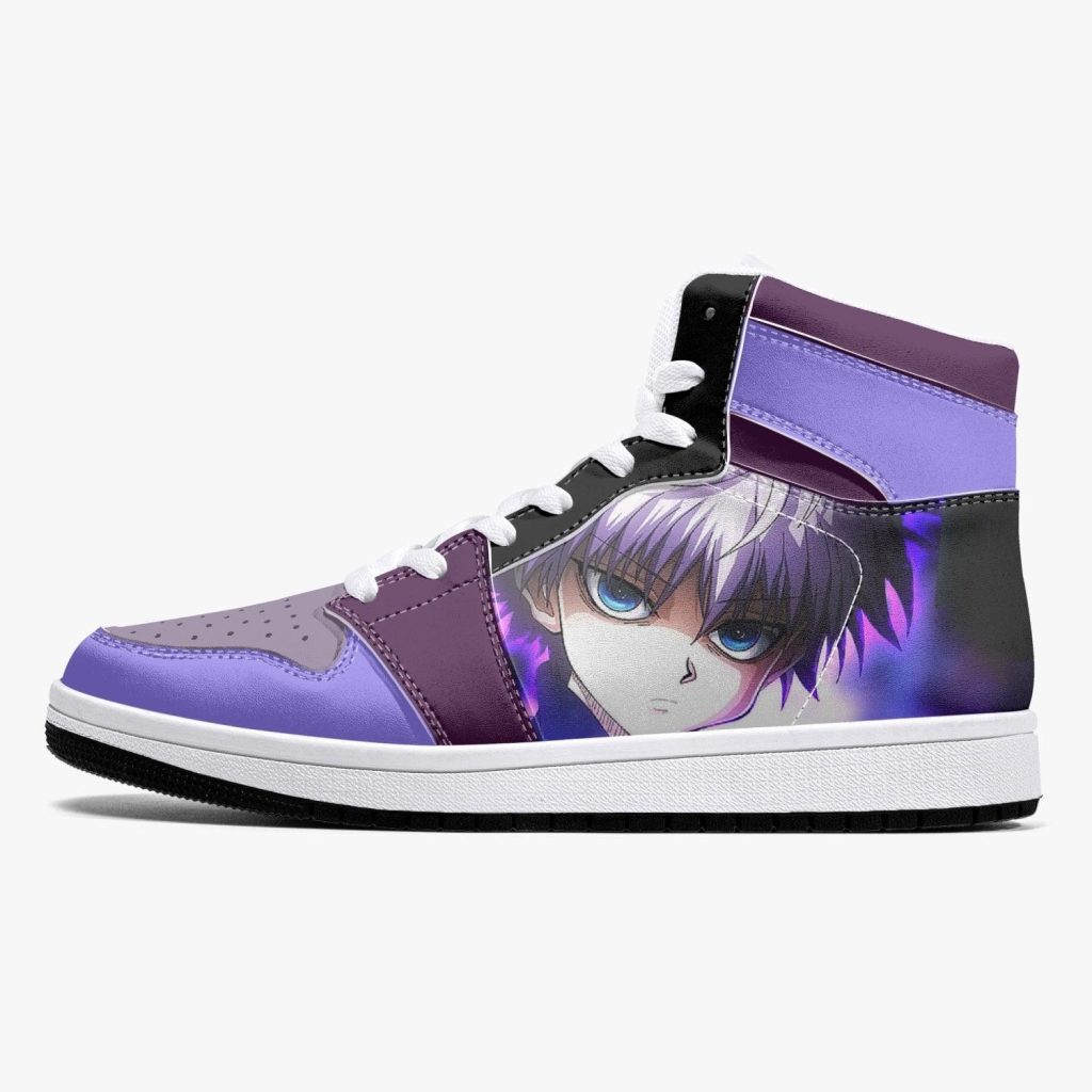 killua lightning palm hunter x hunter j force shoes 9 - Anime Shoes UK Store