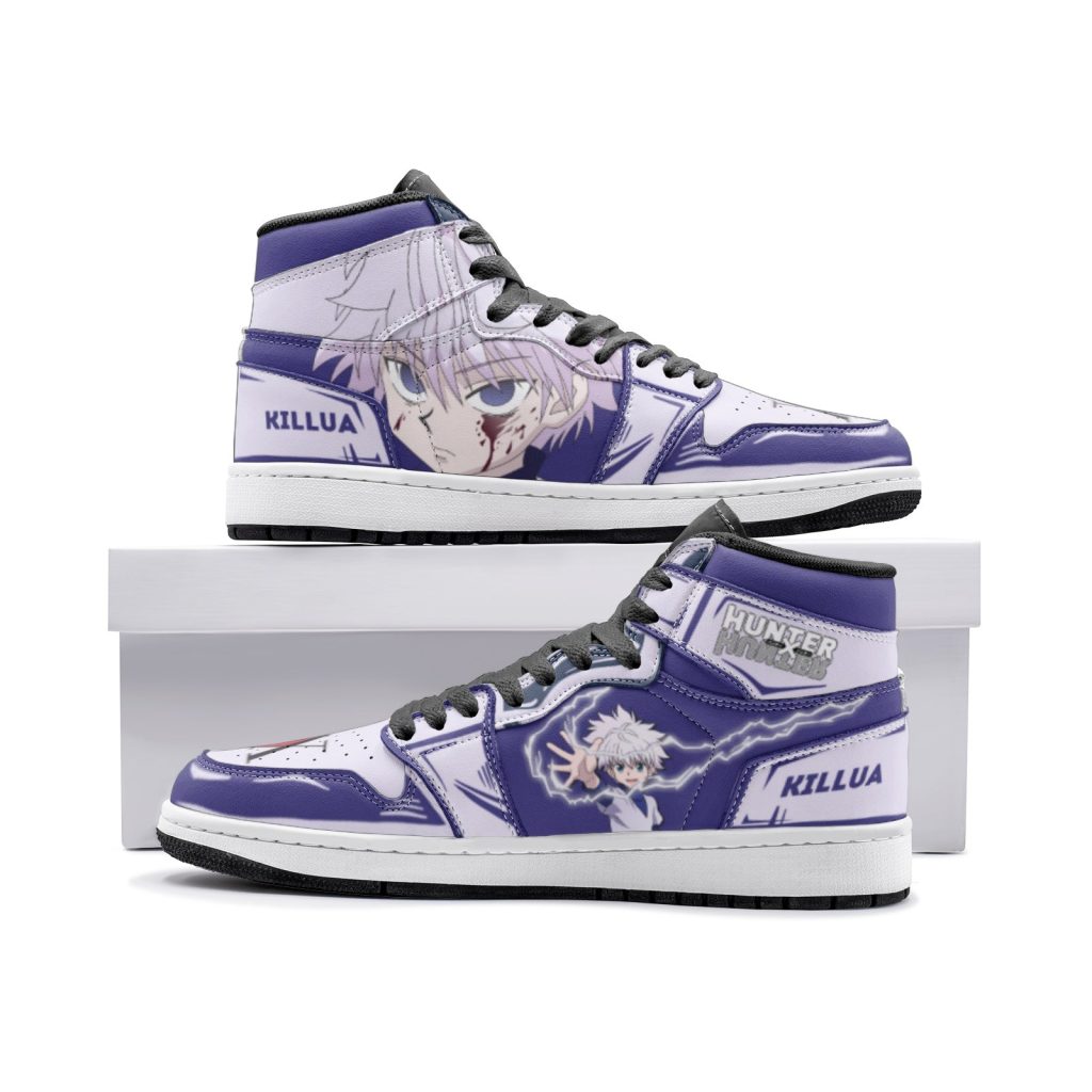 killua zoldyck hunter x hunter jd1 shoes - Anime Shoes UK Store