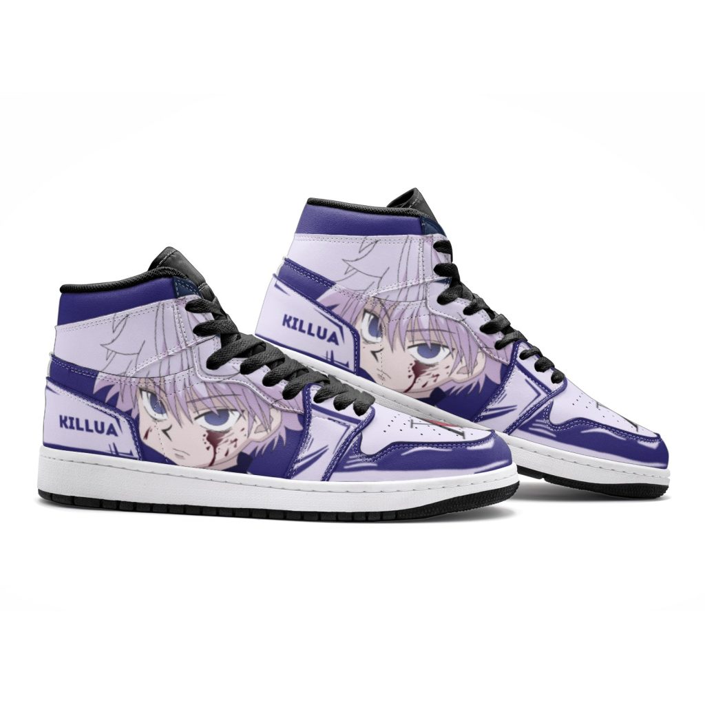 killua zoldyck hunter x hunter jd1 shoes 2 - Anime Shoes UK Store