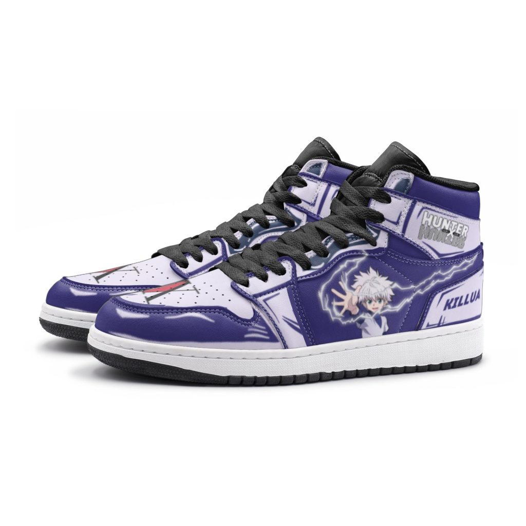 killua zoldyck hunter x hunter jd1 shoes 3 - Anime Shoes UK Store