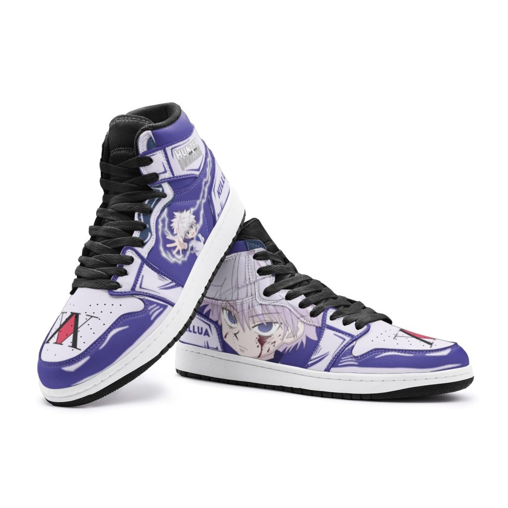 killua zoldyck hunter x hunter jd1 shoes 4 - Anime Shoes UK Store