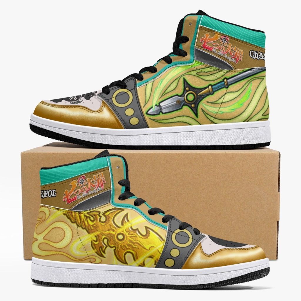 king chastiefol seven deadly sins j force shoes - Anime Shoes UK Store