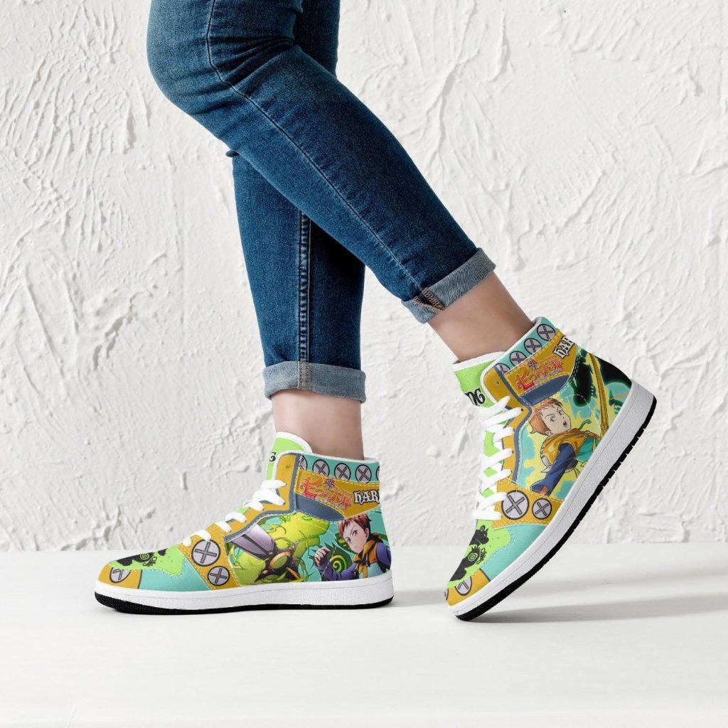 king seven deadly sins j force shoes 15 - Anime Shoes UK Store