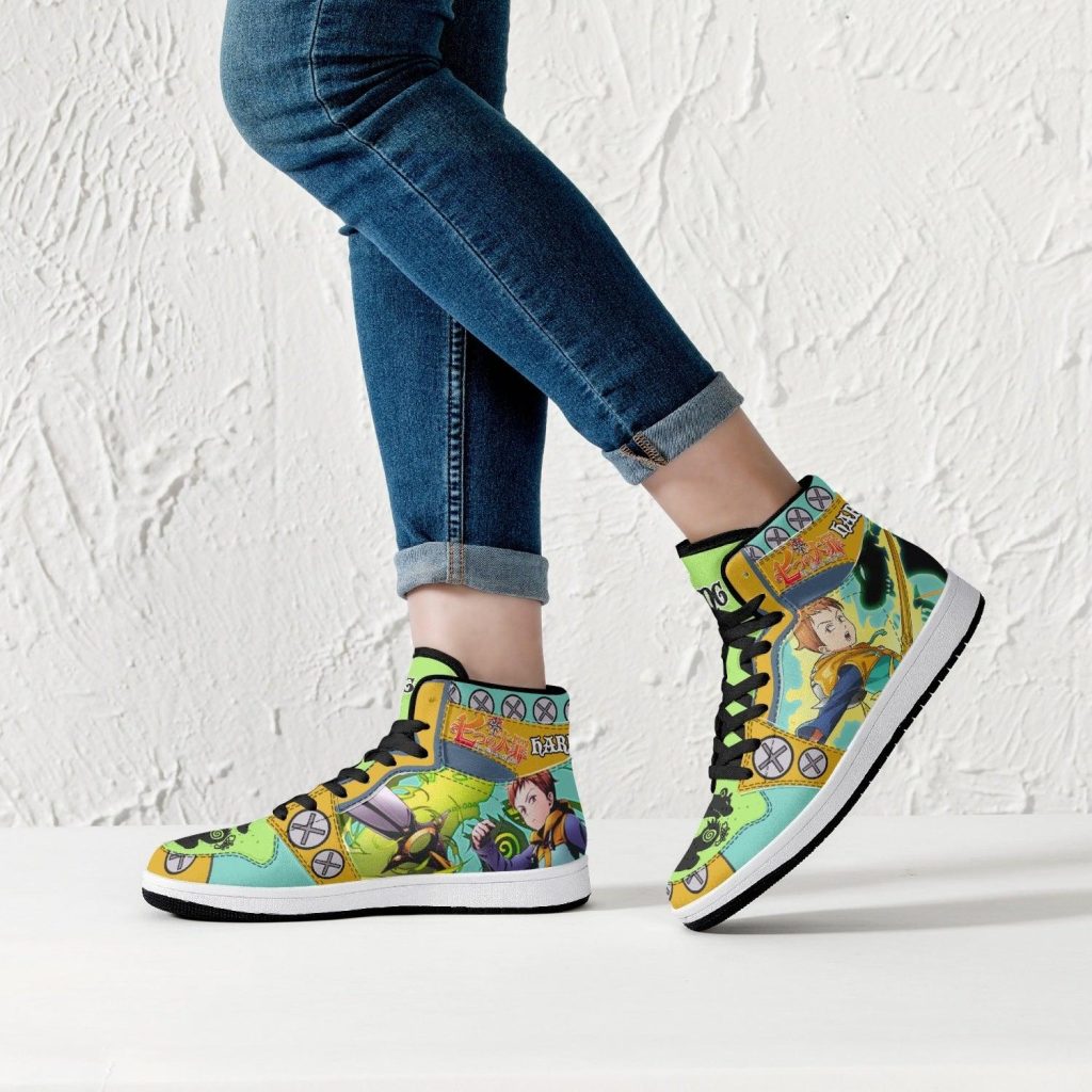 king seven deadly sins j force shoes 6 - Anime Shoes UK Store