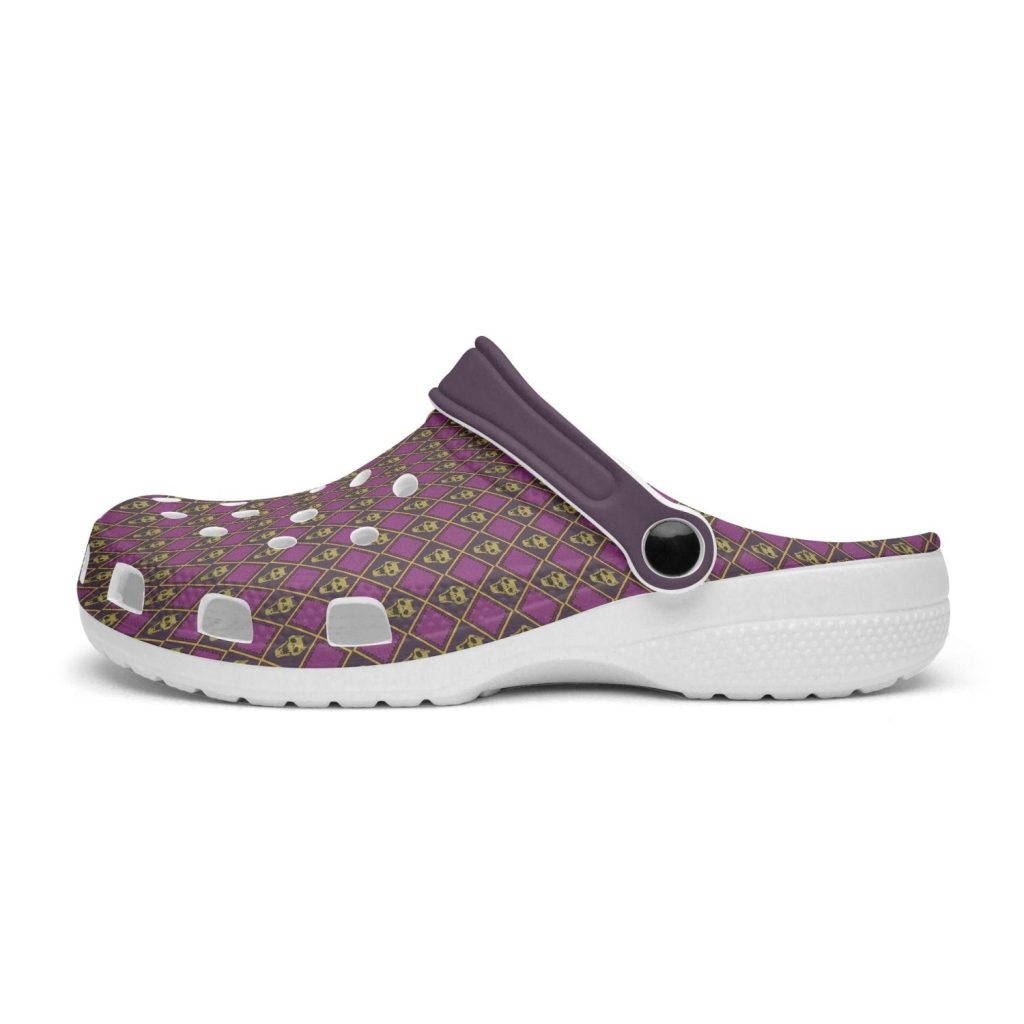 kira killer queen jojos bizarre adventure custom clogs 6 - Anime Shoes UK Store