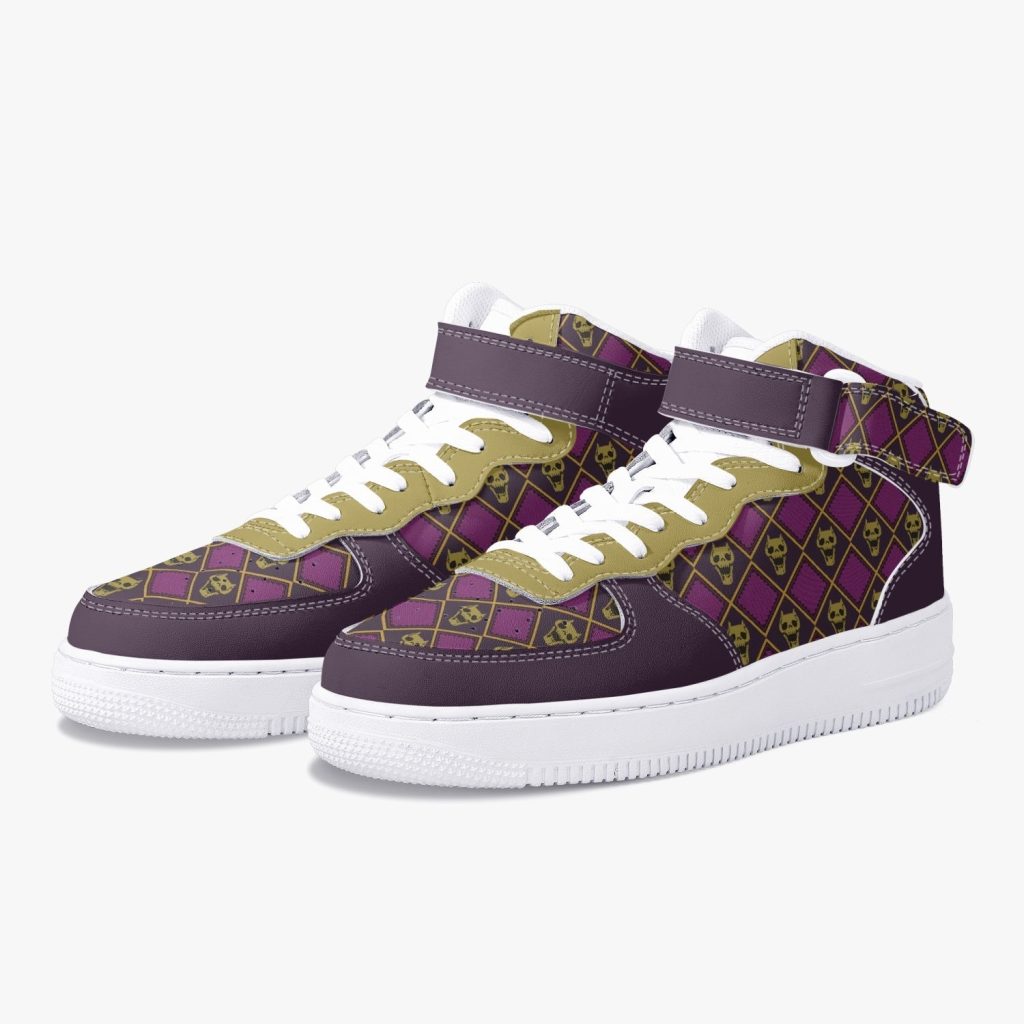 kira killer queen jojos bizarre adventure high top kamikaze shoes - Anime Shoes UK Store