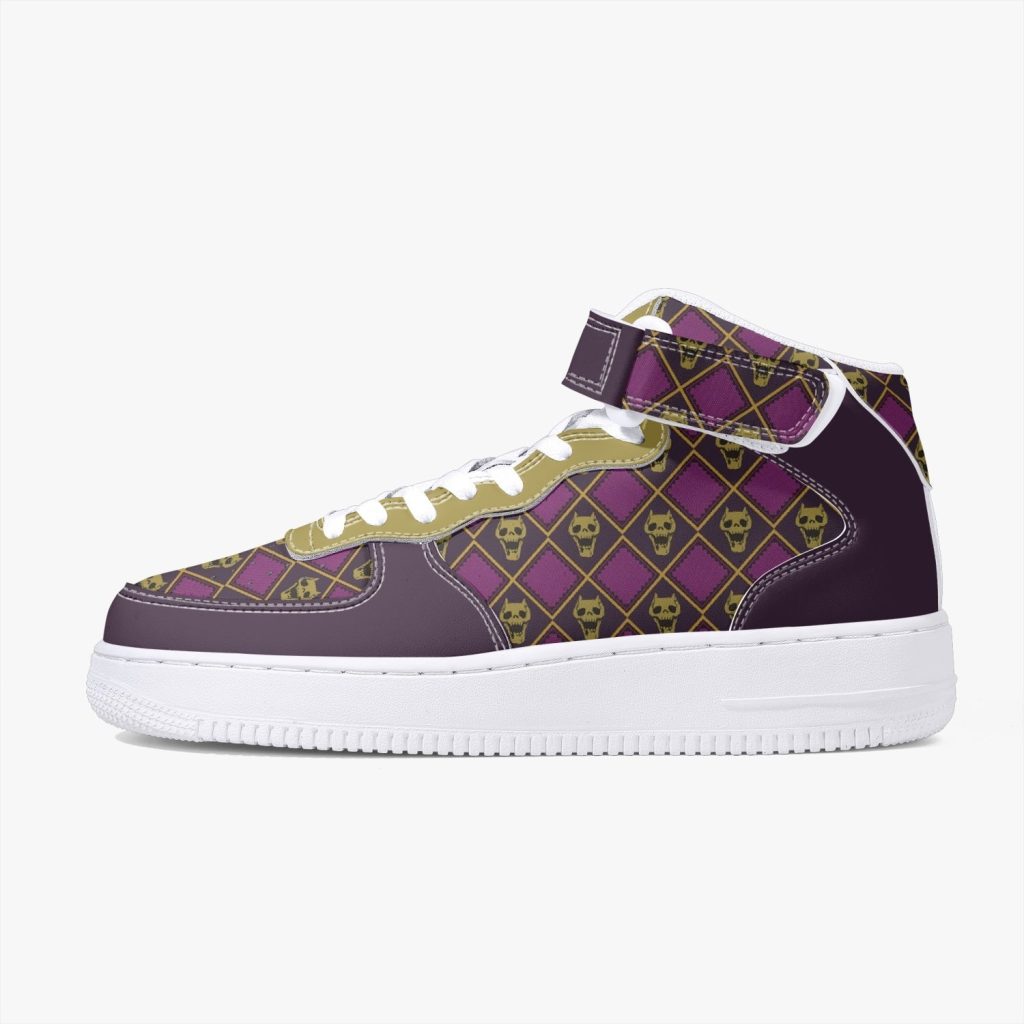 kira killer queen jojos bizarre adventure high top kamikaze shoes 2 - Anime Shoes UK Store